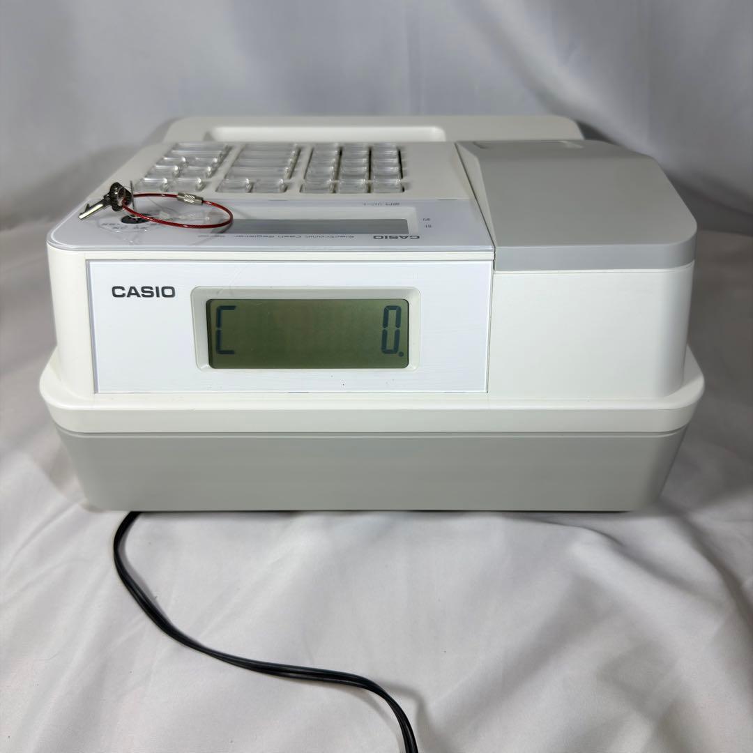 CASIO SE-G2-WE 電子レジスター 鍵付