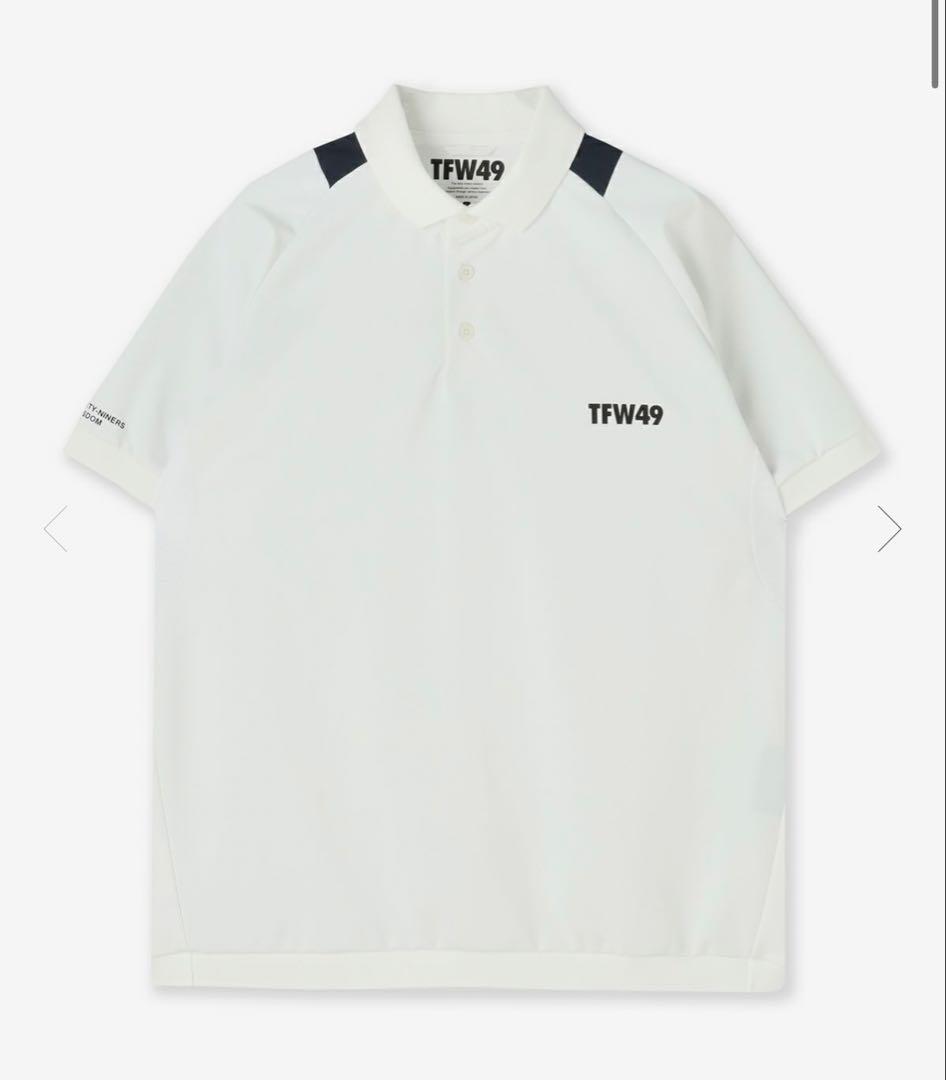 メンズウェア TFW49 25SS ATHLETE POLO WHITE L