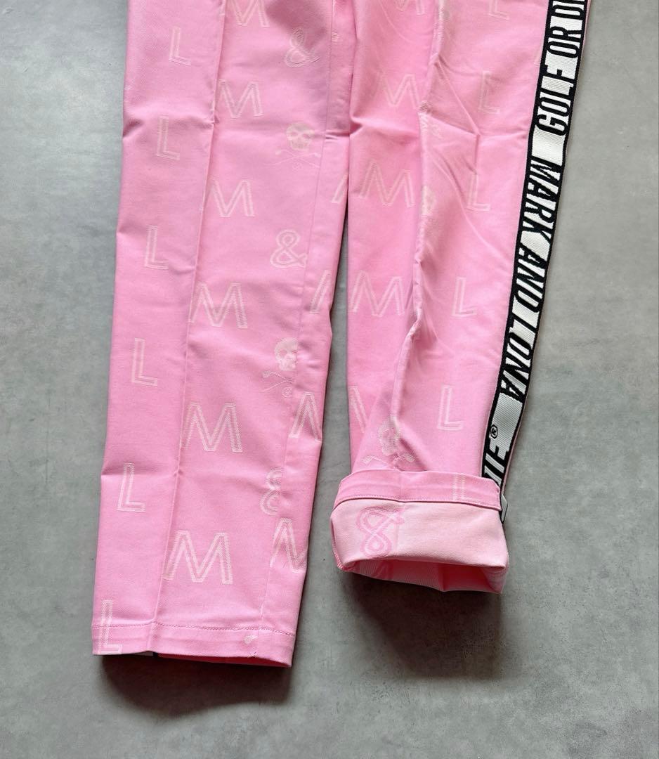 新品 ★ MARK&LONA 完売モデル ボトムス ピンク マーク&ロナ 正規品