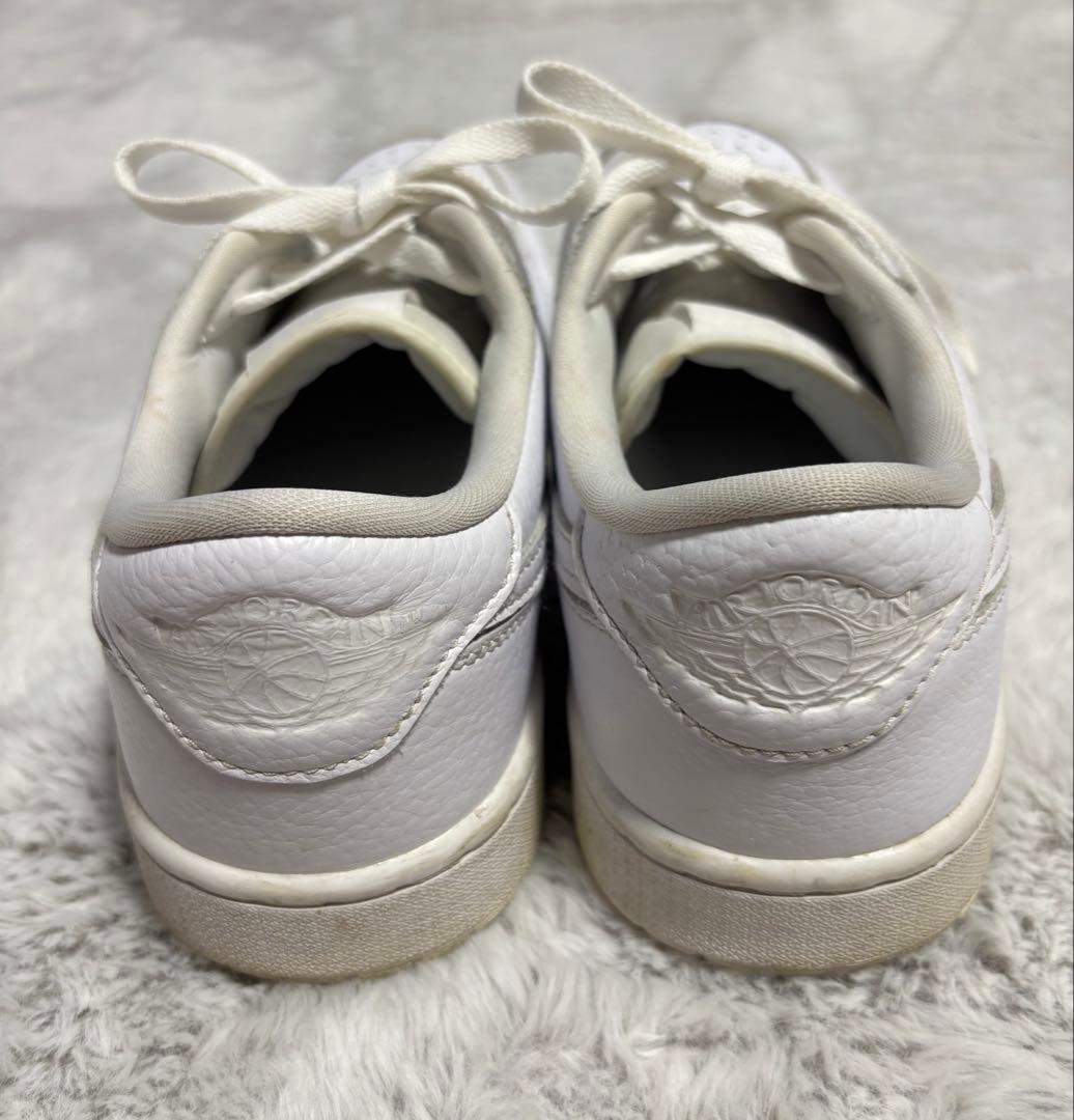 NIKEエアジョーダン1 ロー ゴルフシューズ トリプルホワイト26㎝