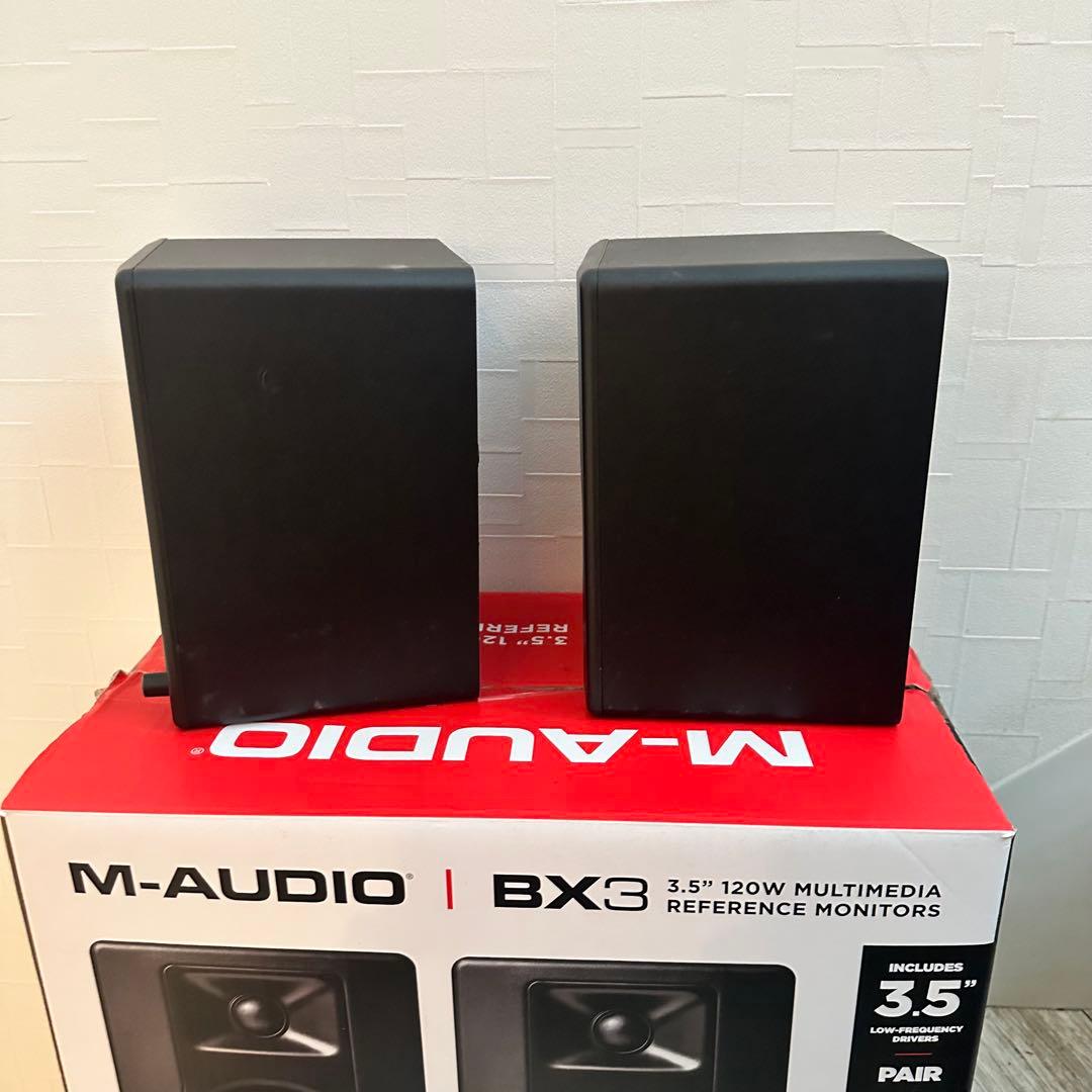 h*p様 【名機】M-AUDIO BX3 モニタースピーカー ペア 120W D