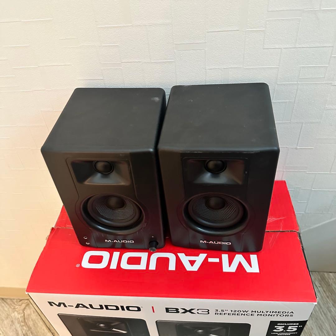 h*p様 【名機】M-AUDIO BX3 モニタースピーカー ペア 120W D