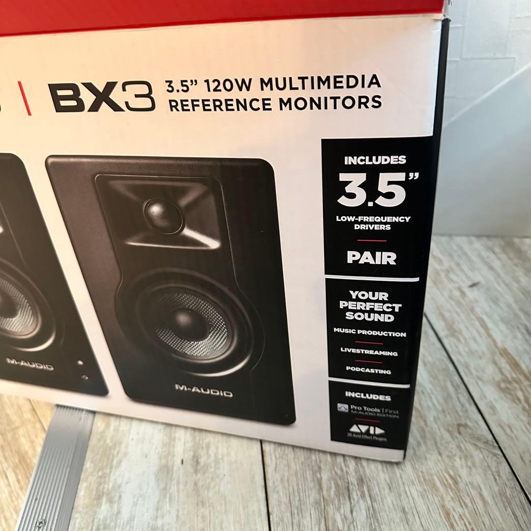 h*p様 【名機】M-AUDIO BX3 モニタースピーカー ペア 120W D