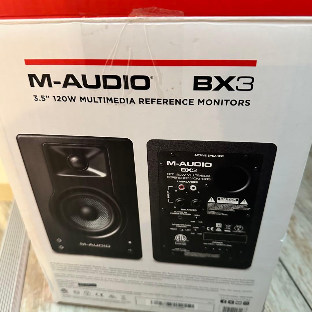 h*p様 【名機】M-AUDIO BX3 モニタースピーカー ペア 120W D
