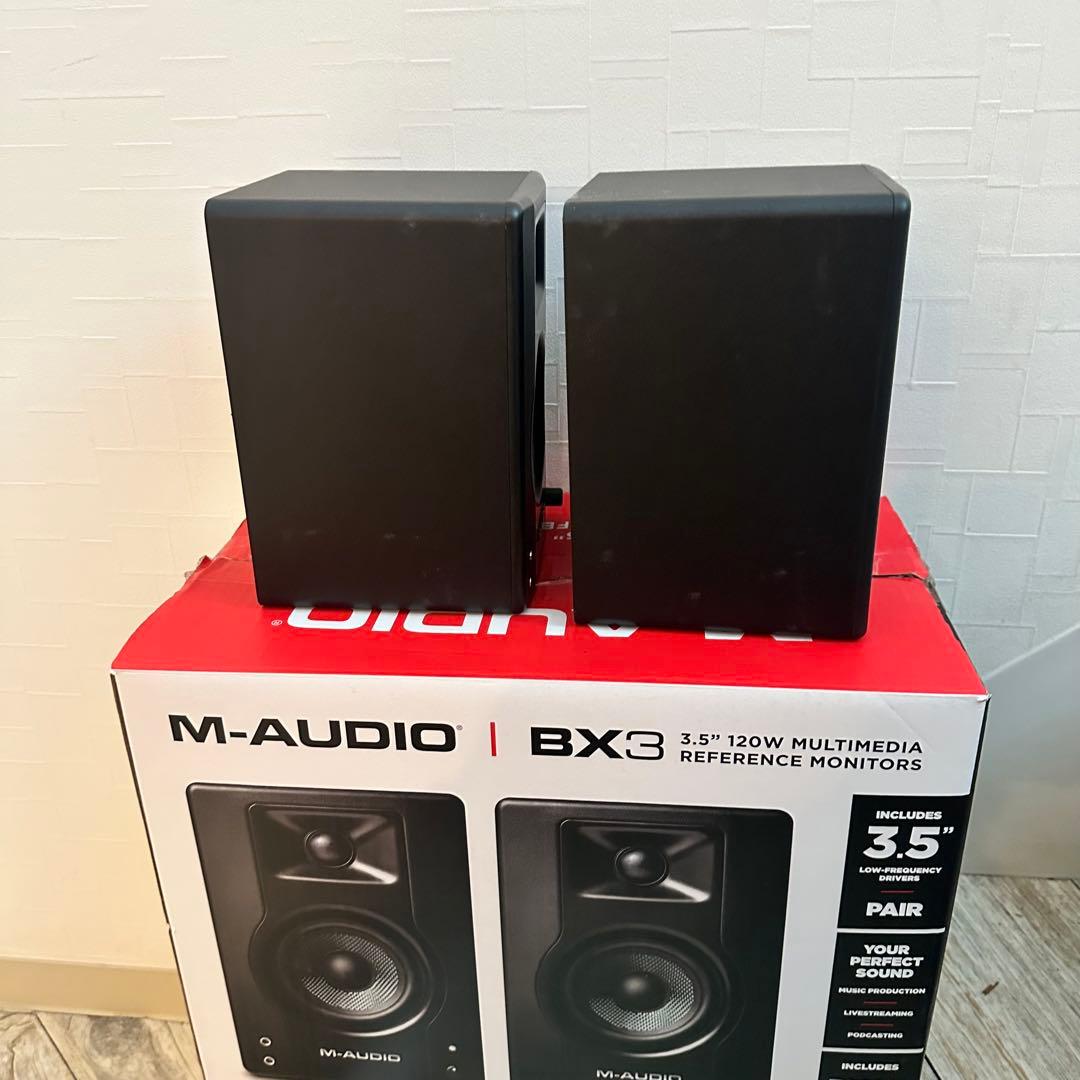 h*p様 【名機】M-AUDIO BX3 モニタースピーカー ペア 120W D
