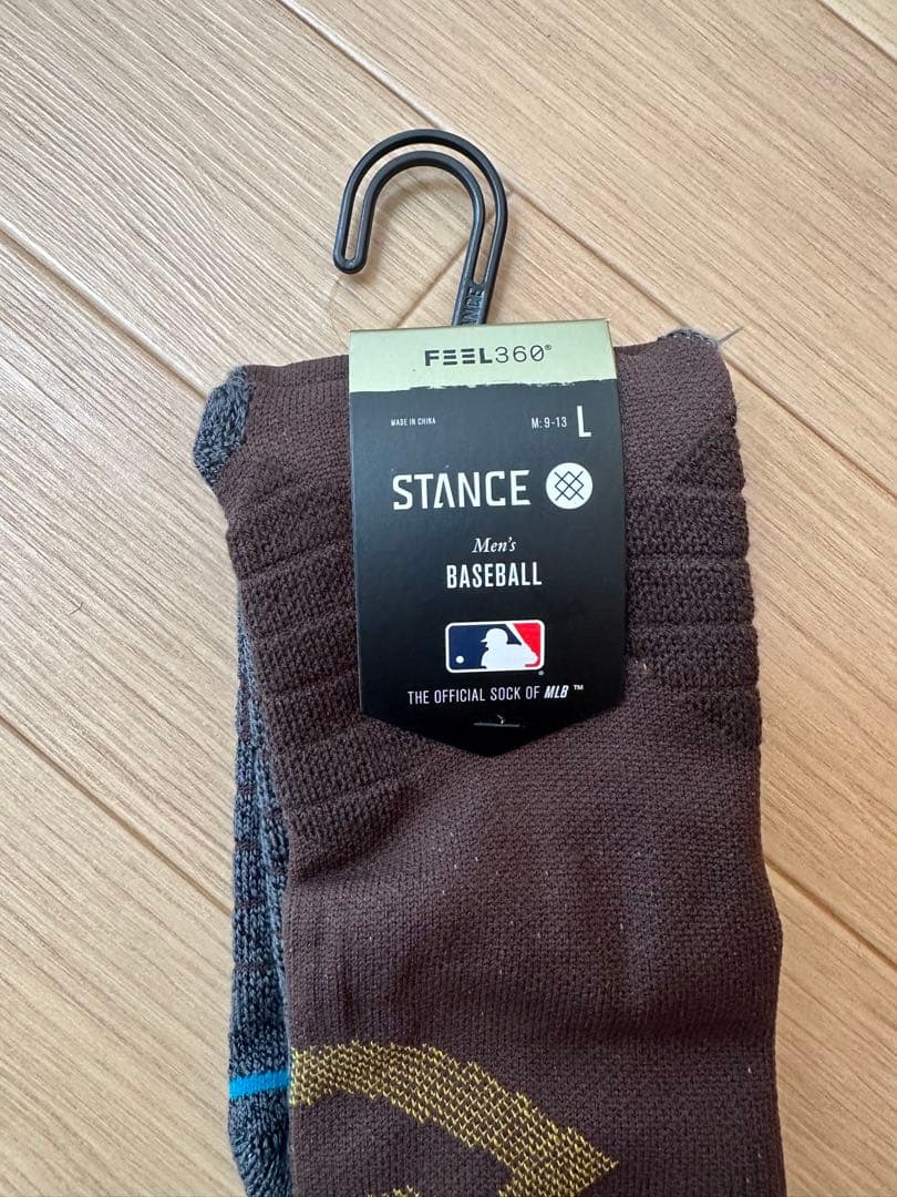 STANCE 野球用ソックス Lサイズ パドレス