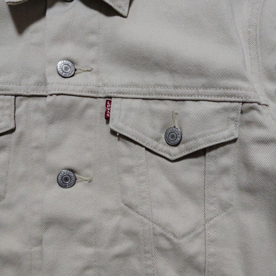 Levi’s 3rd S ホワイト アイボリー Ｇジャン トラッカー 短丈