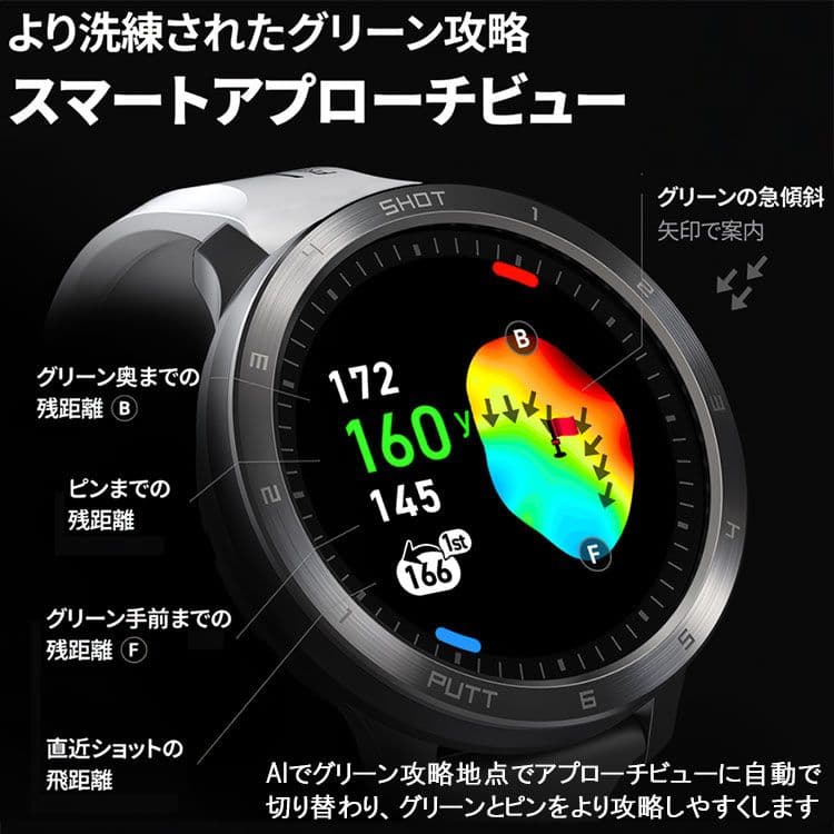 ボイスキャディ T11 PRO 腕時計型 GPSナビ