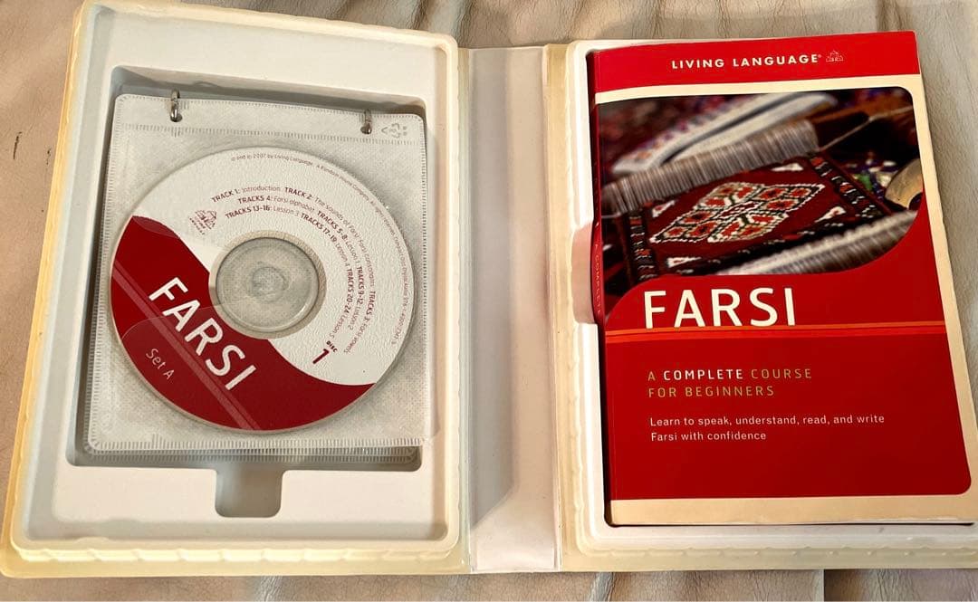 洋書 Farsi  complete course for beginners 6cd