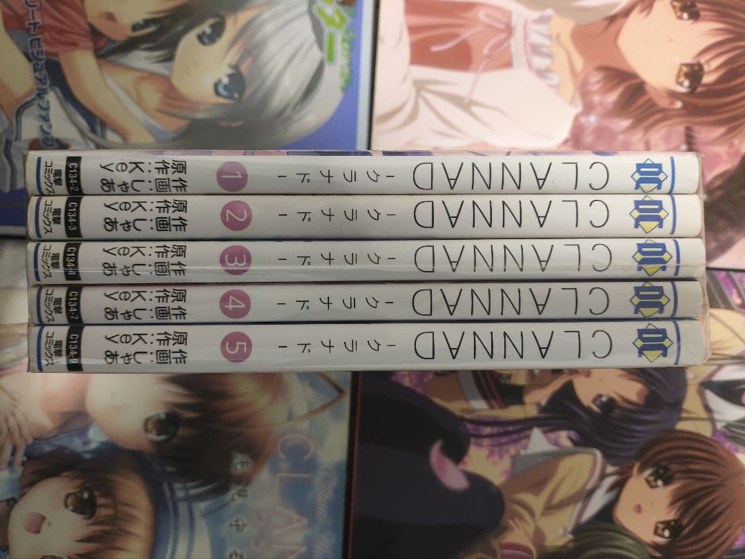 【未読・美品】CLANNAD 豪華9冊セット(漫画全5巻＆画集4冊)