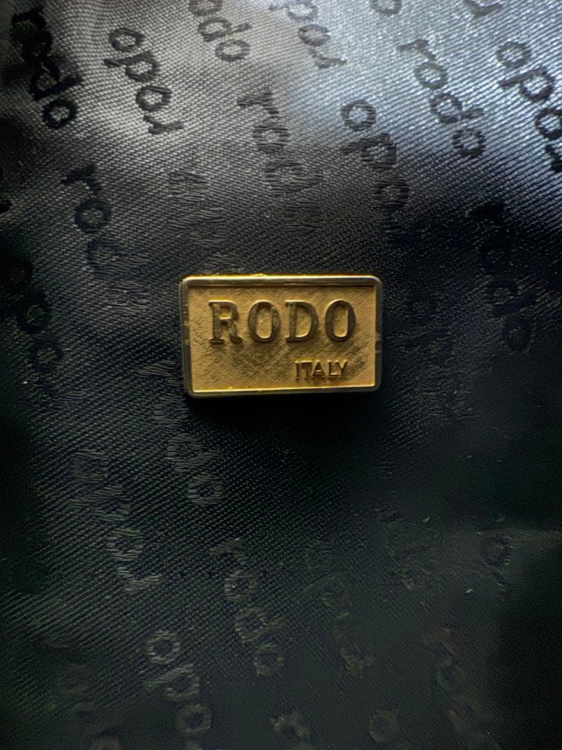 未使用品 RODO ロド ショルダーバッグ 巾着 パーティーバッグ ゴールド