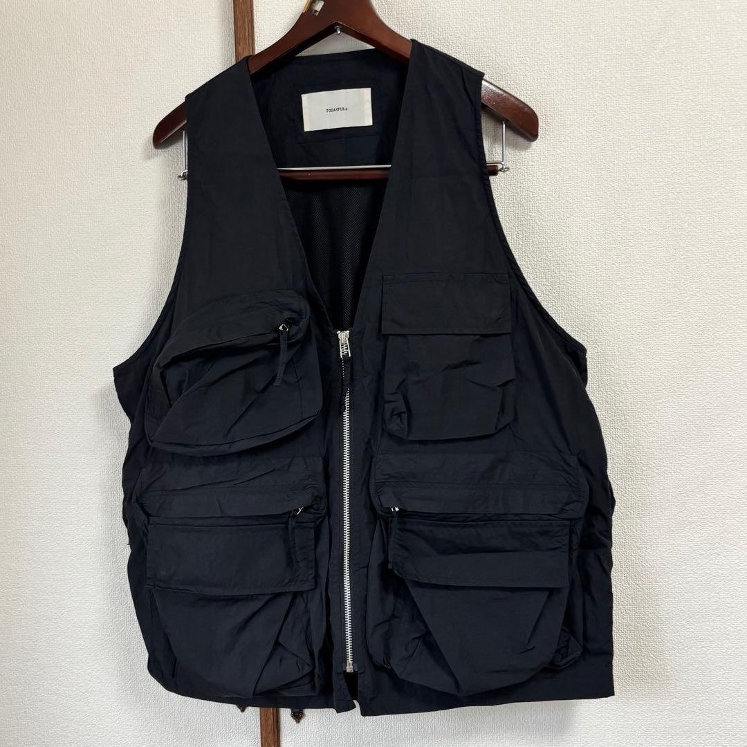 【TODAYFUL】Nylon Pocket Vest