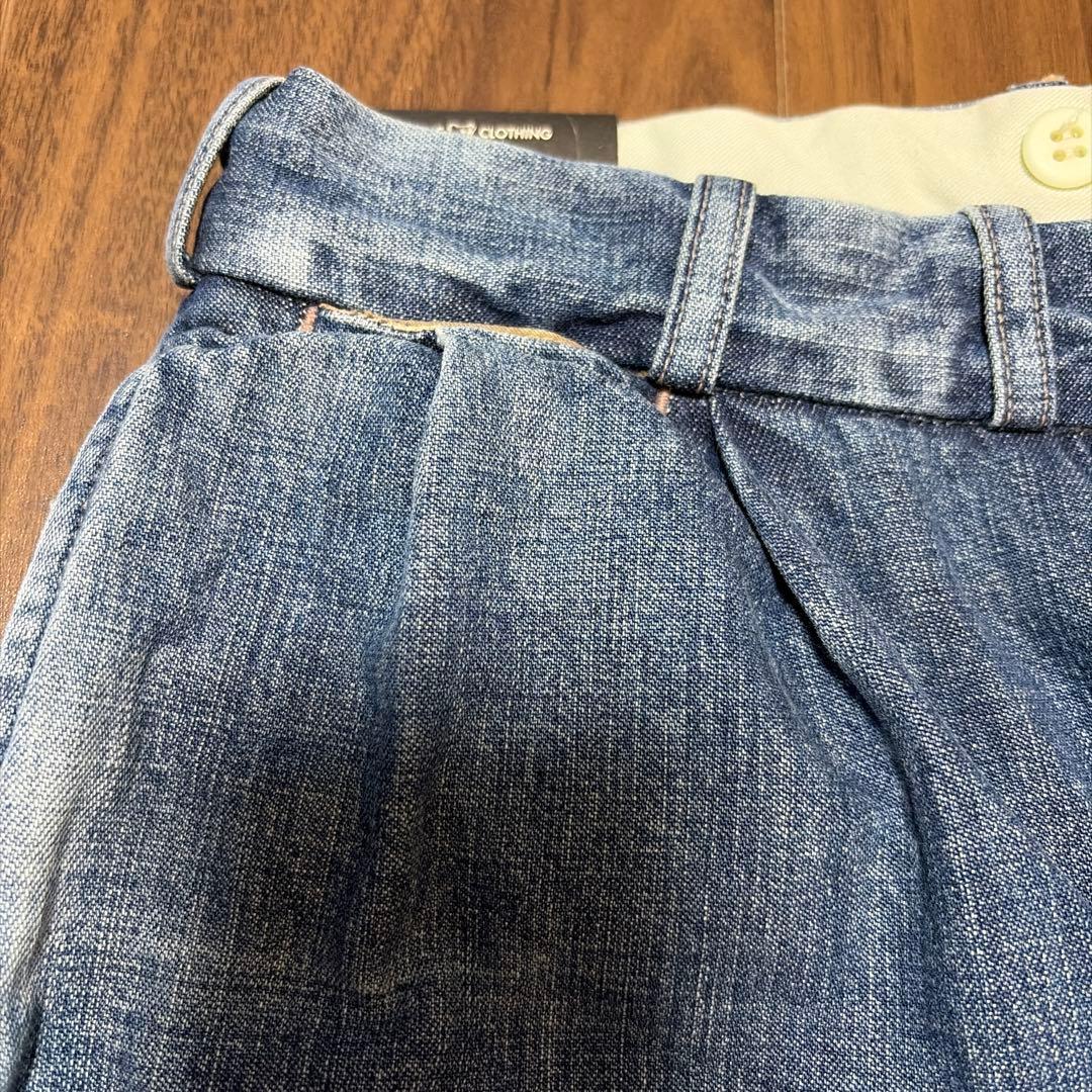 新品Belafonte DENIM 2TACK ROLLED UP HEM