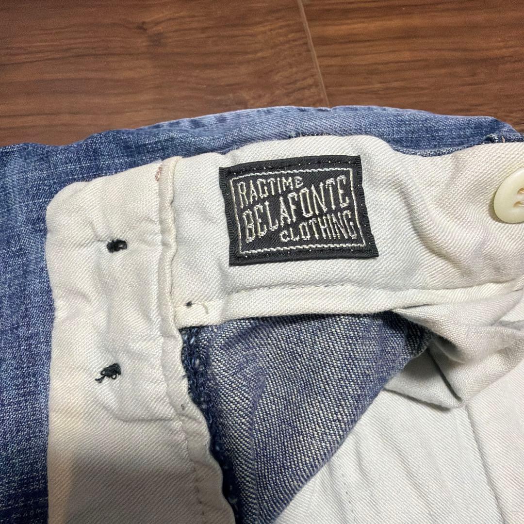 新品Belafonte DENIM 2TACK ROLLED UP HEM