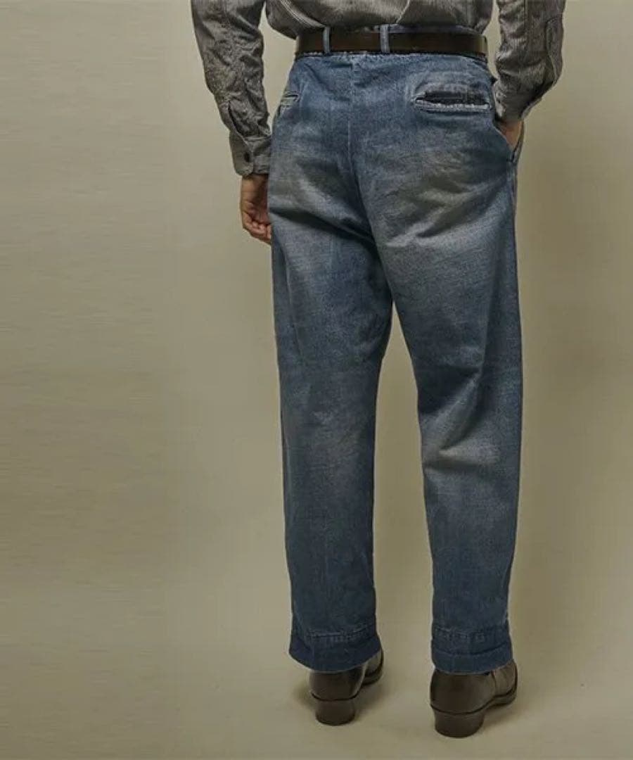 新品Belafonte DENIM 2TACK ROLLED UP HEM