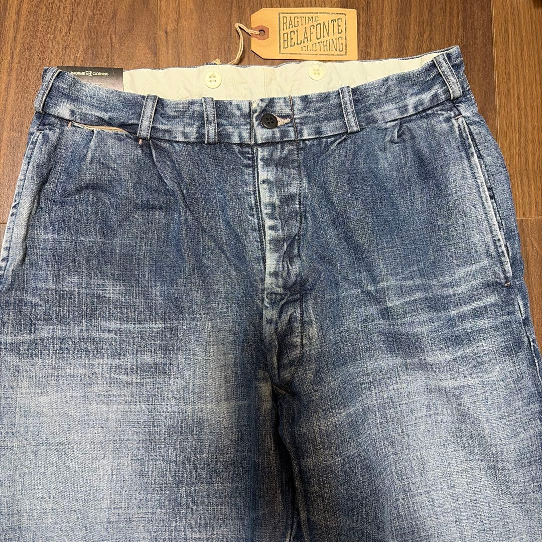 新品Belafonte DENIM 2TACK ROLLED UP HEM