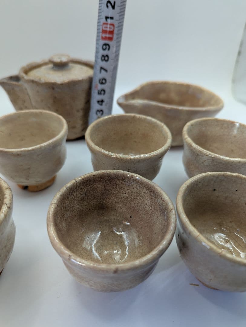 ま*読様 萩焼 煎茶道具 茶器　十一代　坂高麗左衛門？