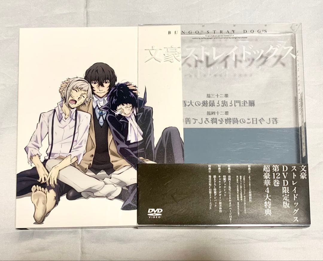 文豪ストレイドッグス　アニメイト　限定版　DVD 全12巻セット