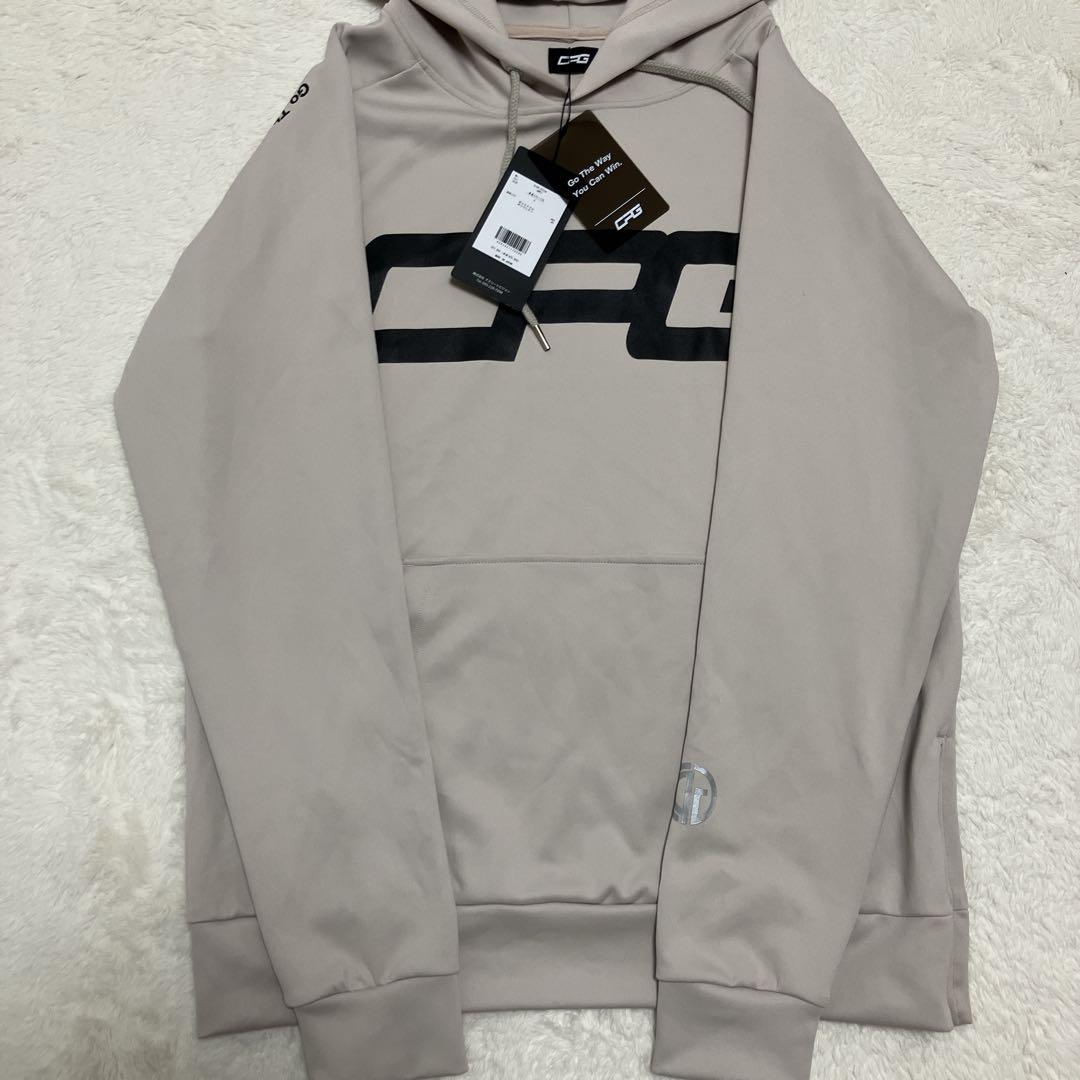 ⭐︎新品未使用タグ付き⭐︎CPG シーピージーゴルフ　パーカー　チャック　ロゴ