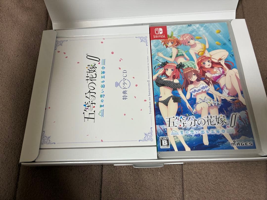 五等分の花嫁 ゲーム　限定版　Switch 3点セット