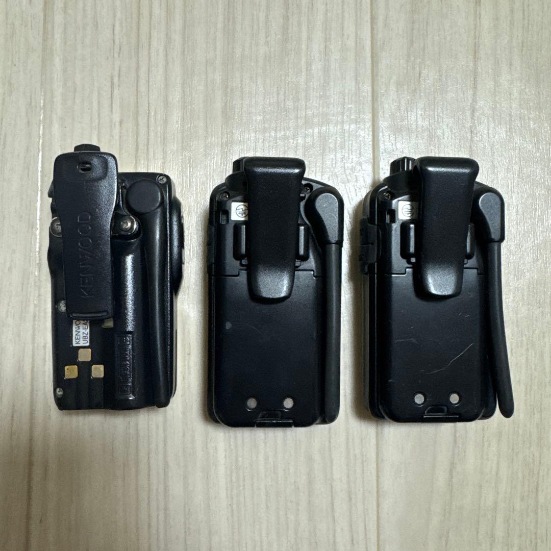 KENWOOD UBZ-LP20 トランシーバー 3台セット イヤホンおまけ