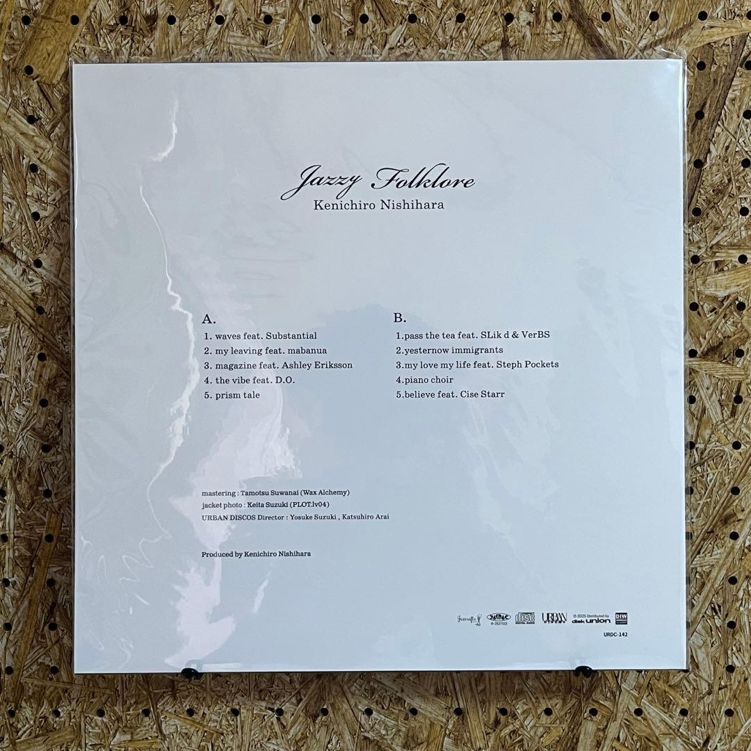 邦楽 LP Jazzy Folklore 10th anniv.Clear Vinyl