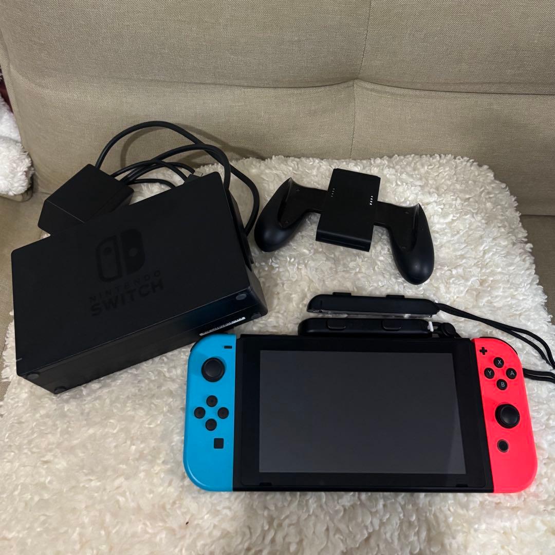 【美品】Nintendo Switch 本体セット（箱あり）動作確認済み