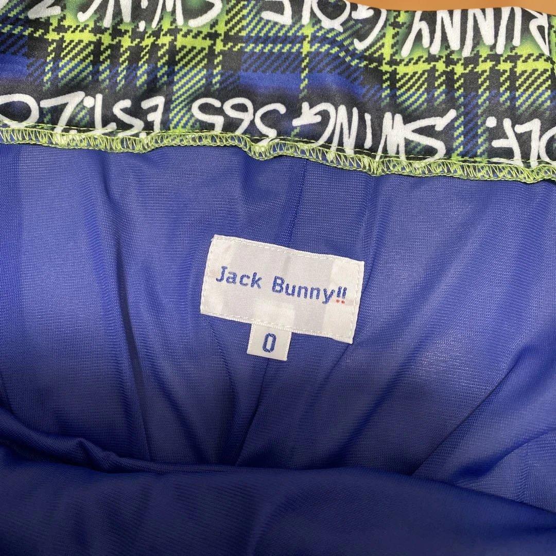 Jack Bunny!! ジャックバニー　チェック柄ゴルフスカート サイズ0