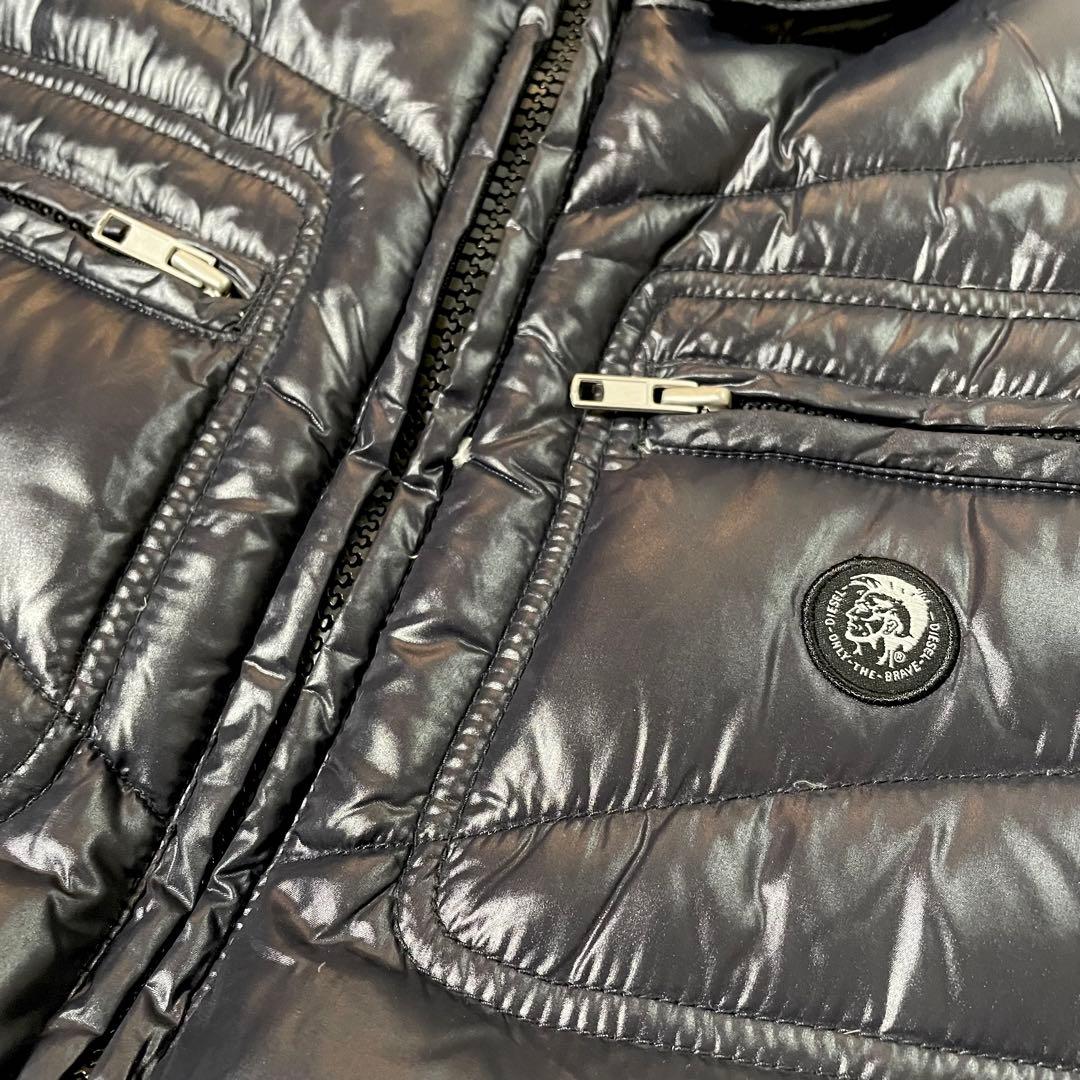 DIESEL ディーゼル ダウンベスト ブラック S