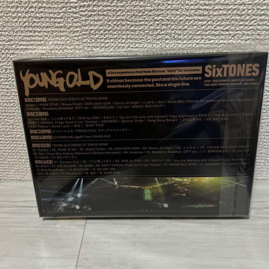 SixTONES/YOUNG OLD〈初回盤・DVD＋CD6枚組〉