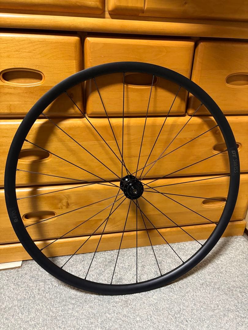 DTSWISS R470 DISC 完成車外し品前後ホイールセット