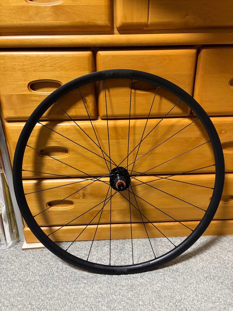 DTSWISS R470 DISC 完成車外し品前後ホイールセット
