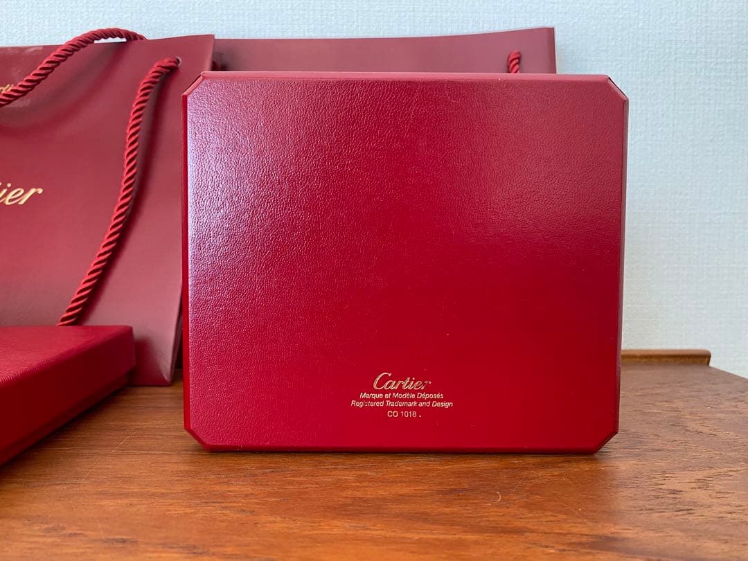 Cartier 時計用ケース ポーチ レターセット ショッパー2枚 カルティエ