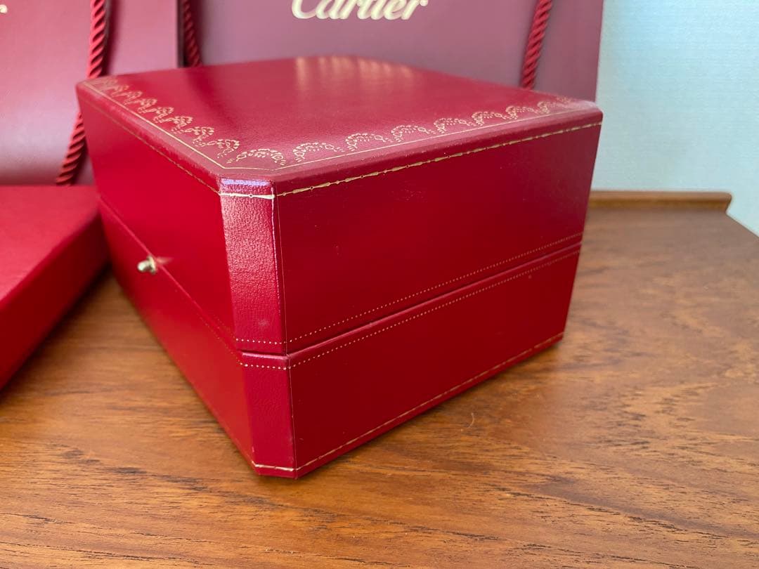 Cartier 時計用ケース ポーチ レターセット ショッパー2枚 カルティエ