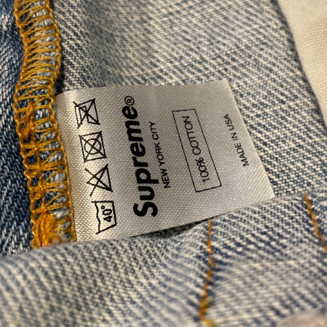 パンツ Supreme Stone Washed Slim Jean 30