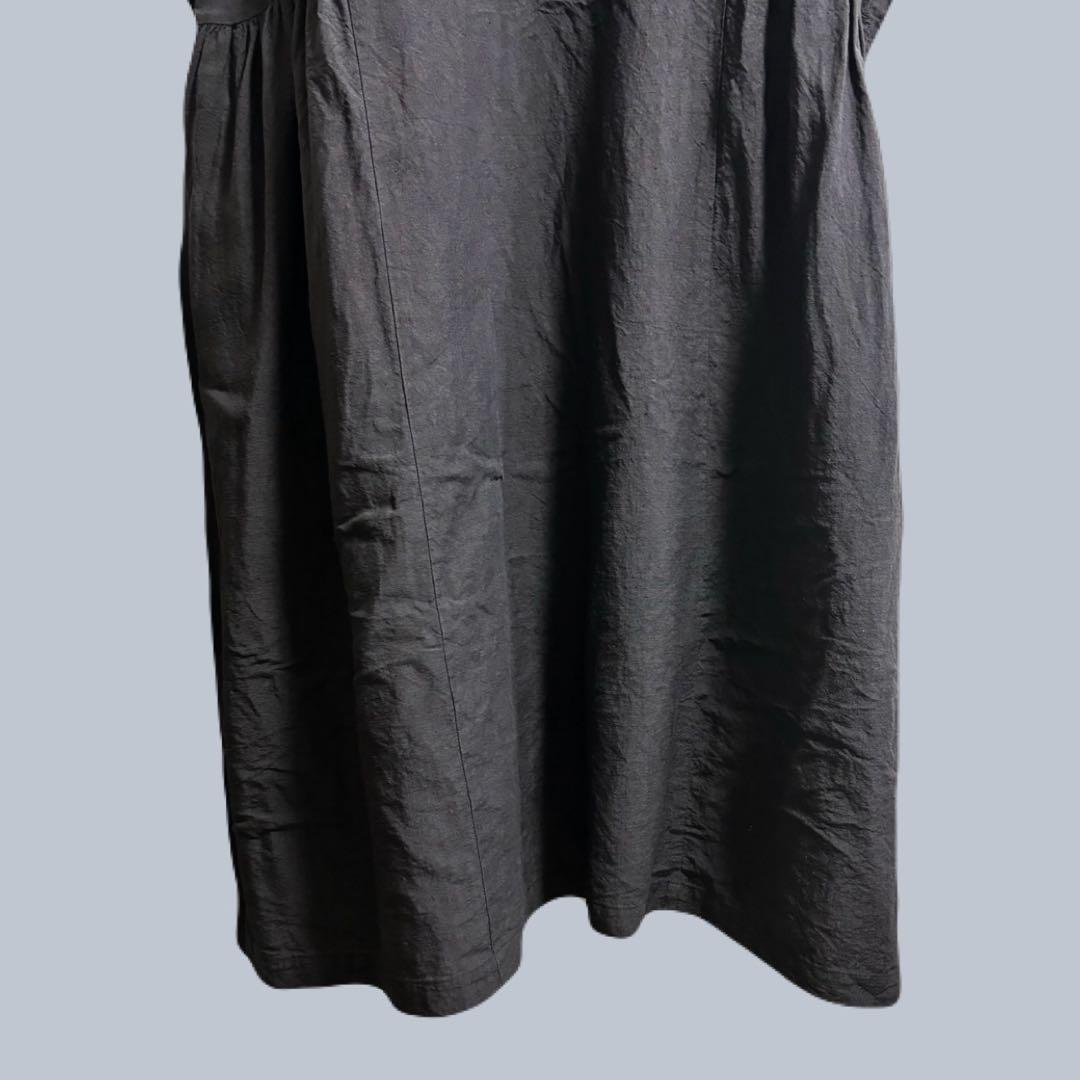 journal standard luxe 40リネン サイドギャザーワンピース