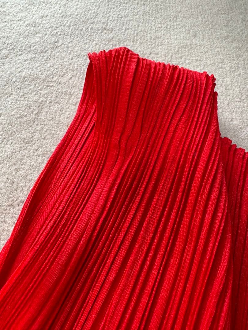 PLEATS PLEASE イッセイミヤケ ロングワンピース　サイズ:5