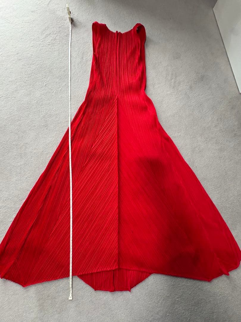 PLEATS PLEASE イッセイミヤケ ロングワンピース　サイズ:5
