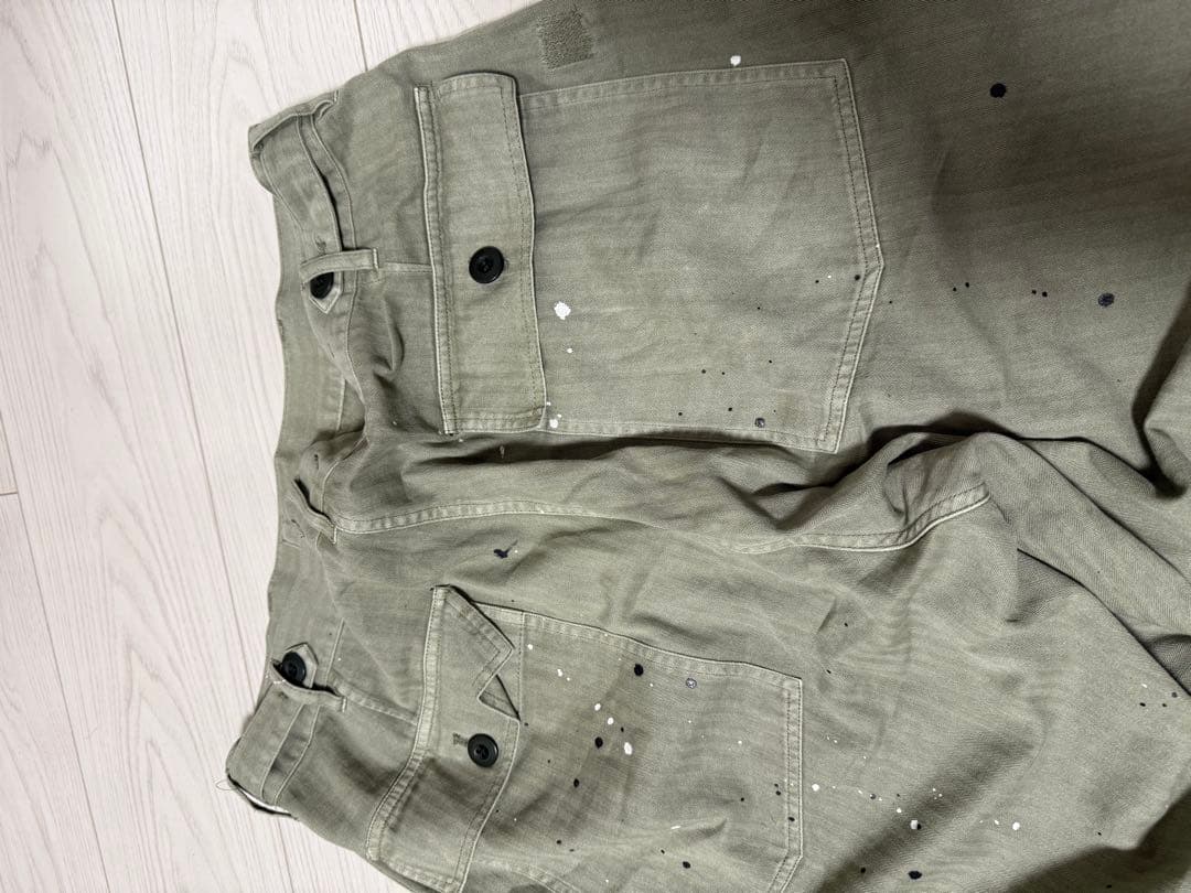 F-LAGSTUF-F BORO HBT BAKER PANTS40sボロ