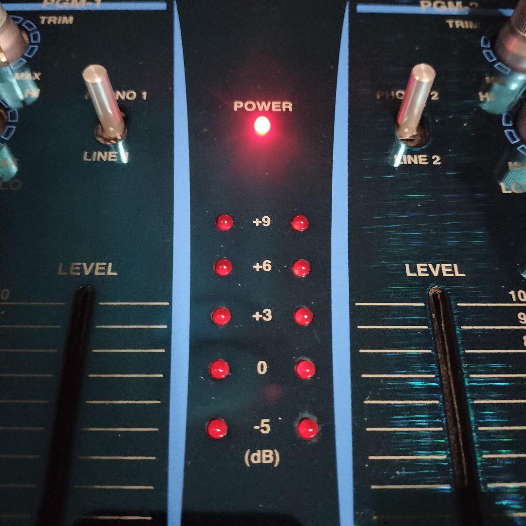VESTAX PCV-003 　DJミキサー　通電のみ