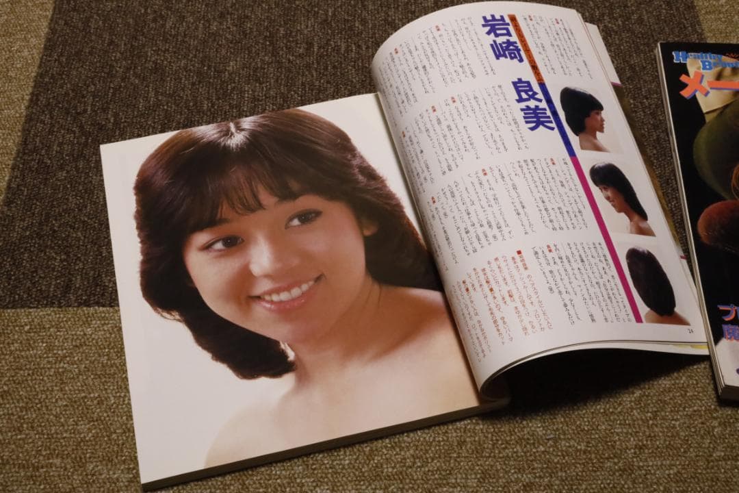 明星 ヘアカタログ 1981年 昭和56年 ファッション雑誌