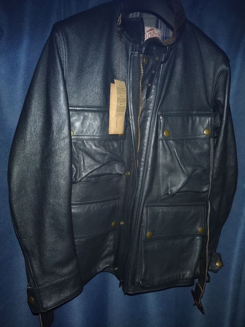 新品未使用ADDICT CLOTHES AD-10 BMC ダークブルー
