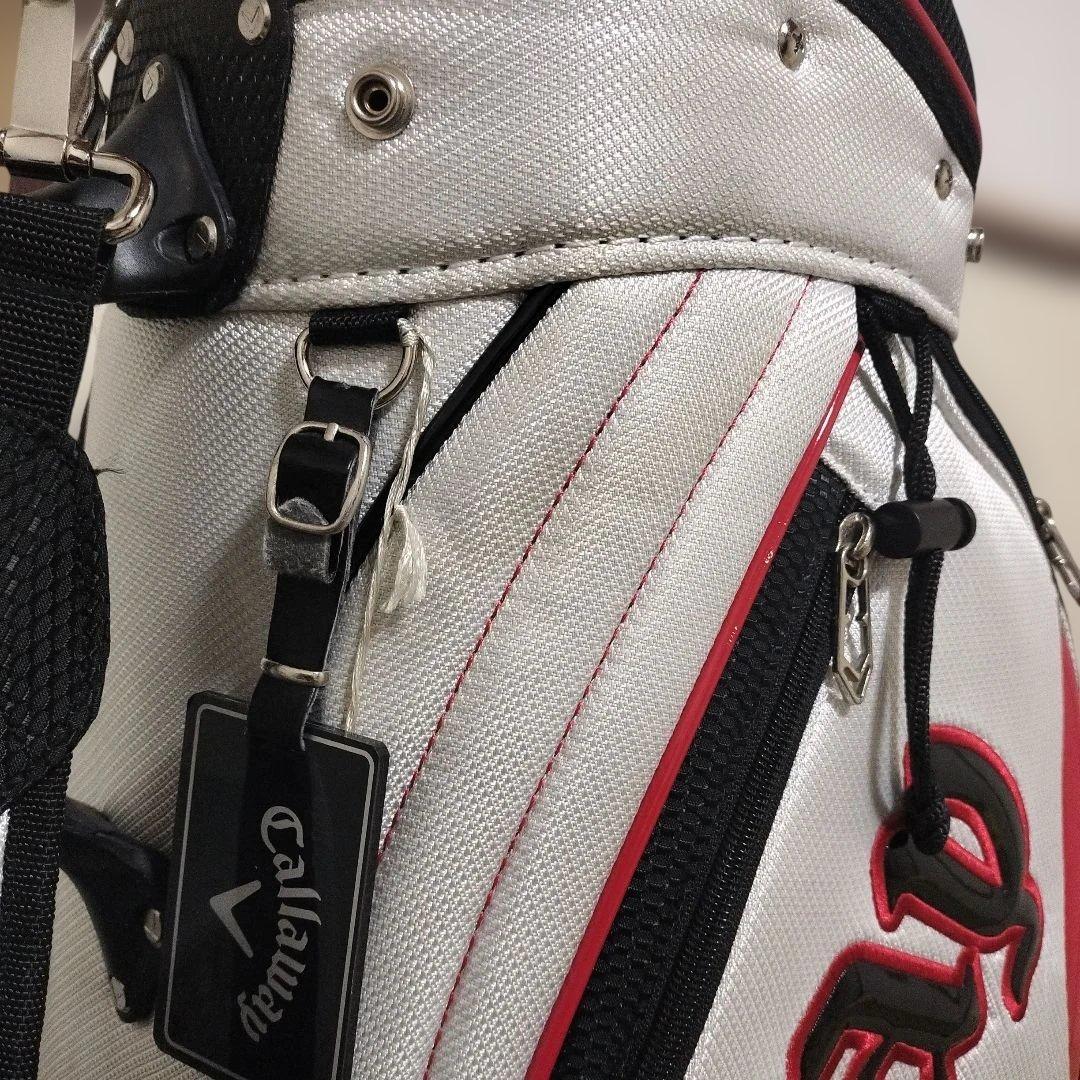 け*ん様 Callaway キャディバッグ ホワイト/レッド
