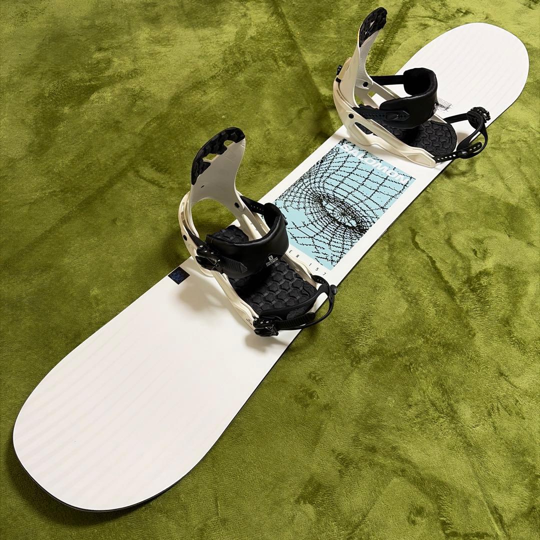 ■極美品 SALOMON FTR 24-25 157 ボード ビンディングケース