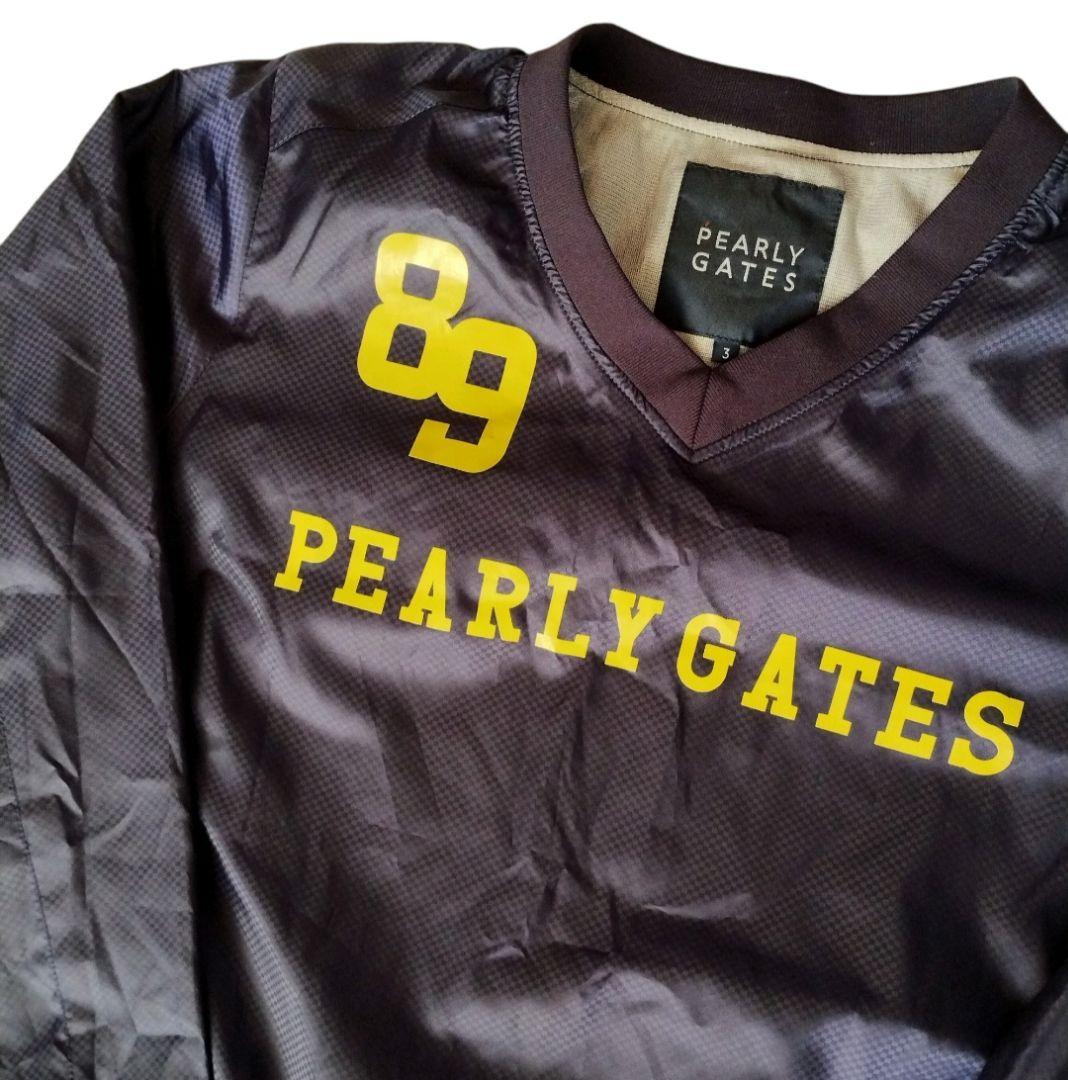 PEARLY GATES パーリーゲイツ 蓄熱プルオーバー 春ゴルフ 3 紺