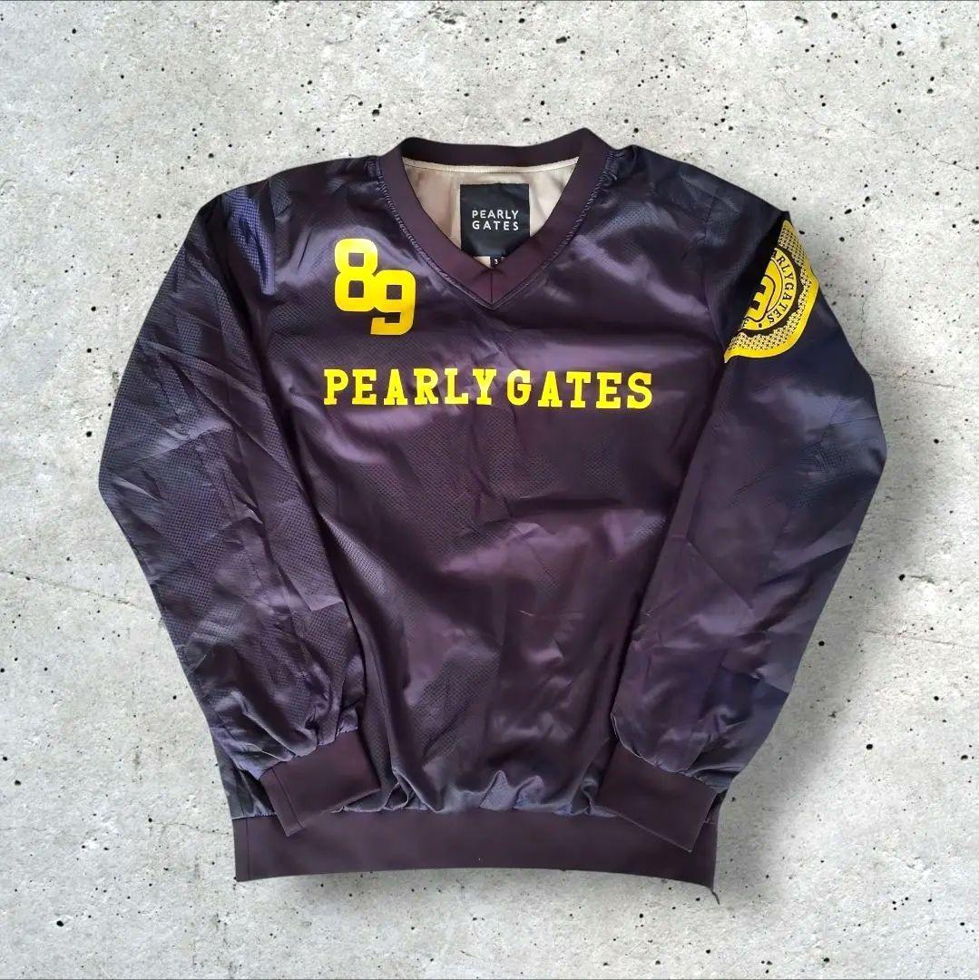 PEARLY GATES パーリーゲイツ 蓄熱プルオーバー 春ゴルフ 3 紺