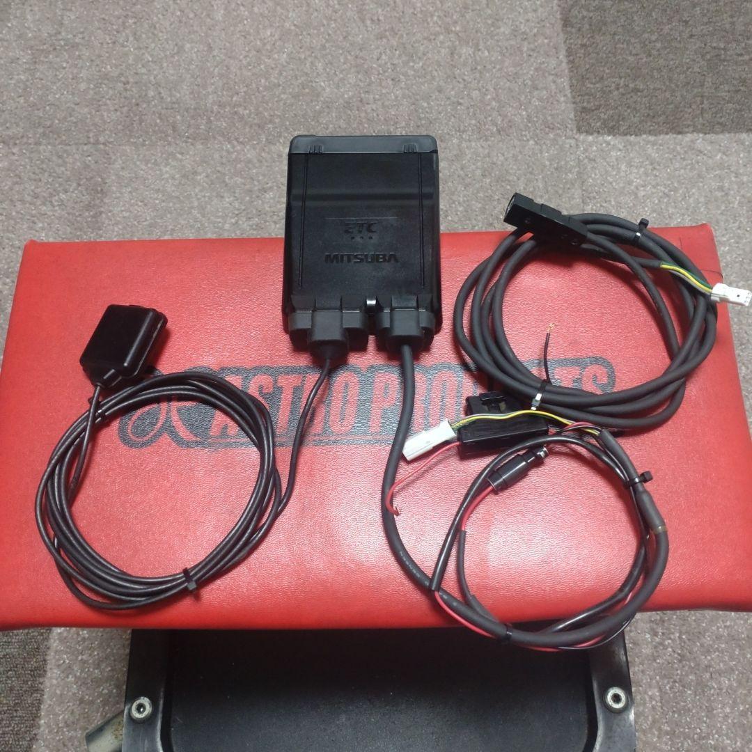 バイク用　ETC　車載器　ミツバ　BE61-W　（検索用）ETC2.0　1141