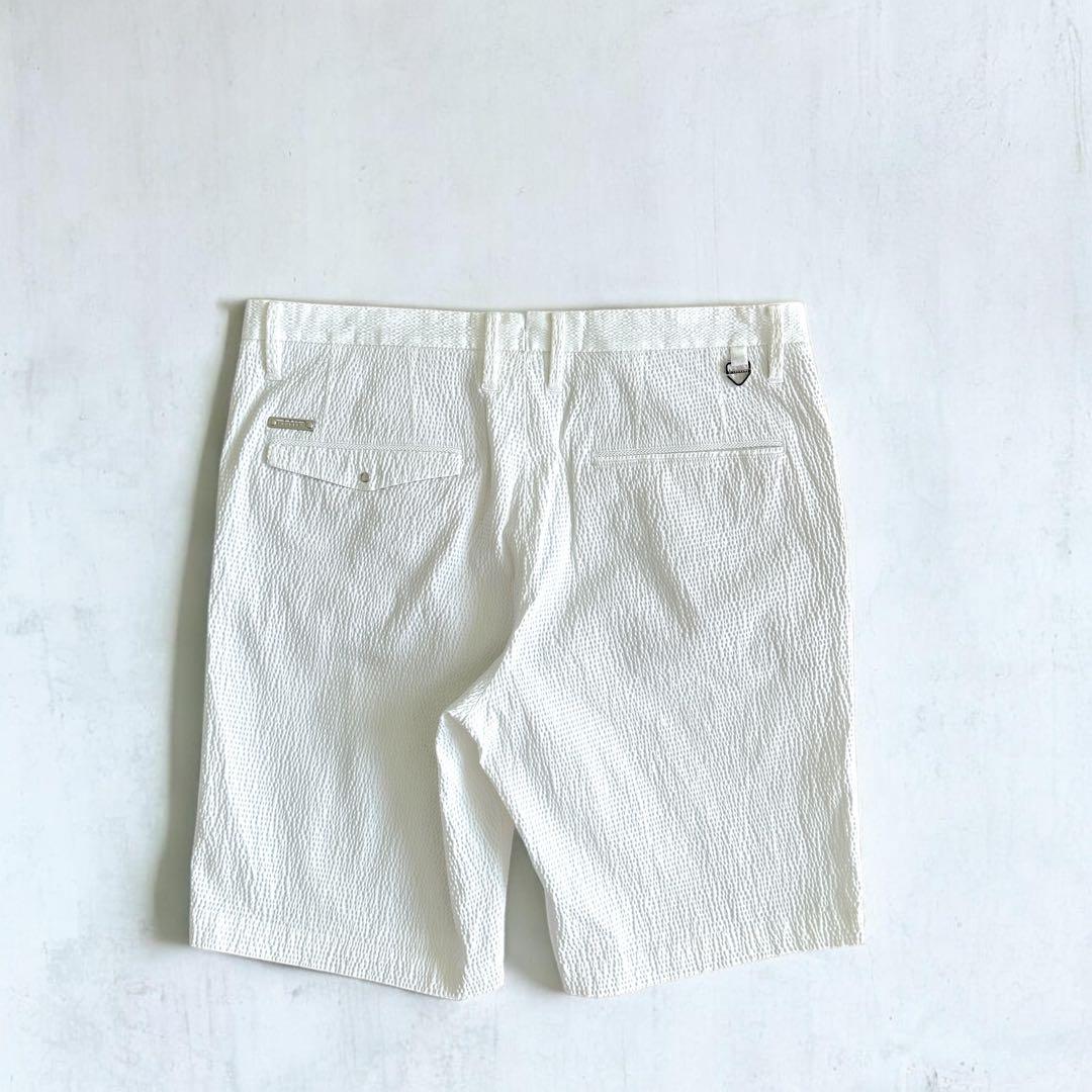 St.Andrews シアサッカー　ショートパンツ　L