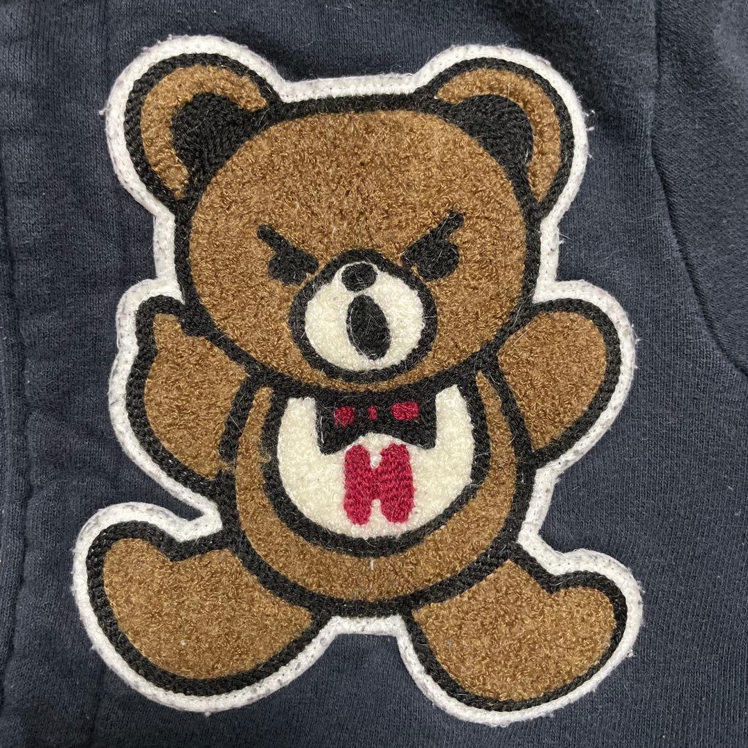 ヒステリックグラマー パーカー ヒスベア ワッペン