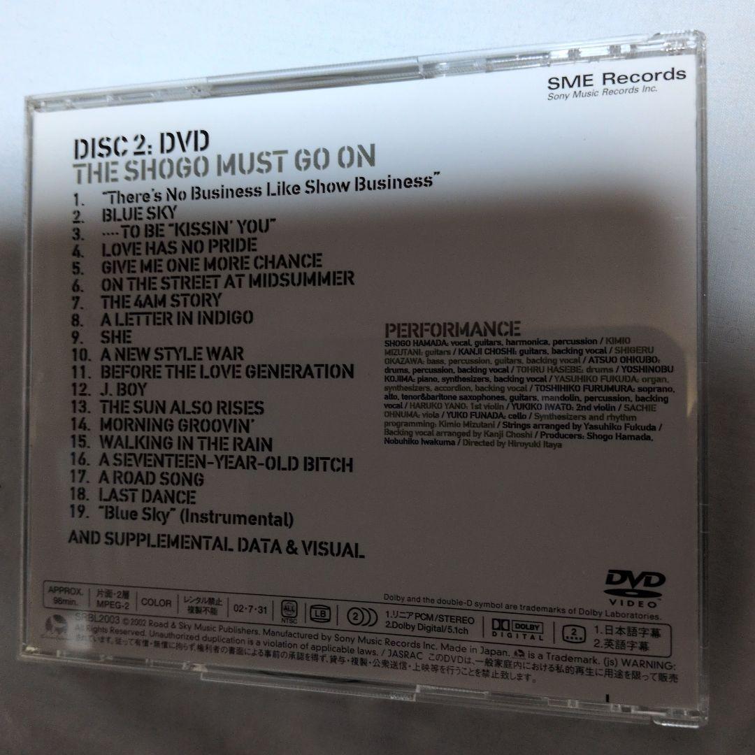 【美品】浜田省吾/ON THE ROAD 2001〈DVD2枚+CD1枚セット〉